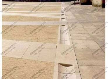 海綿城市樹脂排水溝的應用_不可或缺的水生態文明城市建設的產品